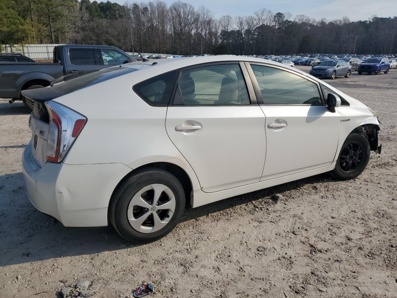 2013 Toyota Prius VIN JTDKN3DU1D0355726 Copart auction photo, front end damage thumbnail 3