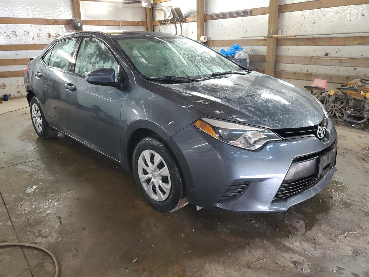 2015 Toyota Corolla VIN 2T1BURHE4FC357634 Copart auction photo, rear end damage thumbnail 4