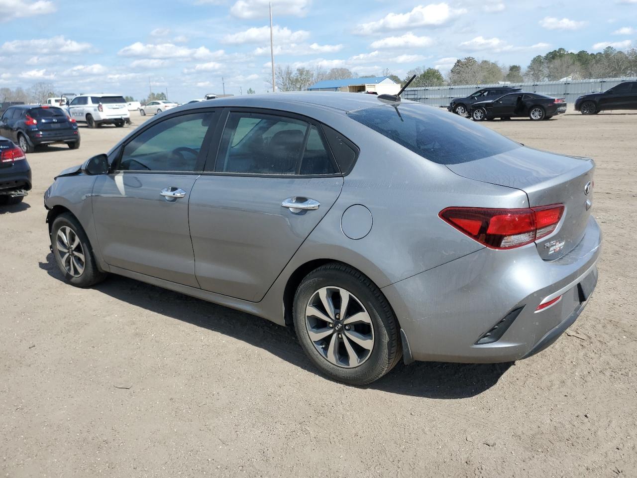 2021 KIA Rio VIN 3KPA24AD4ME425838 Copart auction photo, front end damage thumbnail 2