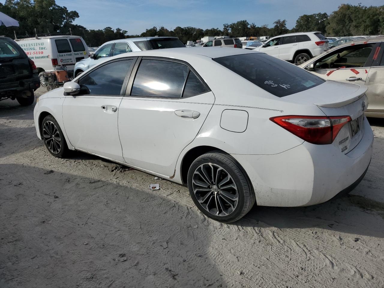 2014 Toyota Corolla VIN 2T1BURHE8EC043127 Copart auction photo, stripped / mechanical damage thumbnail 2