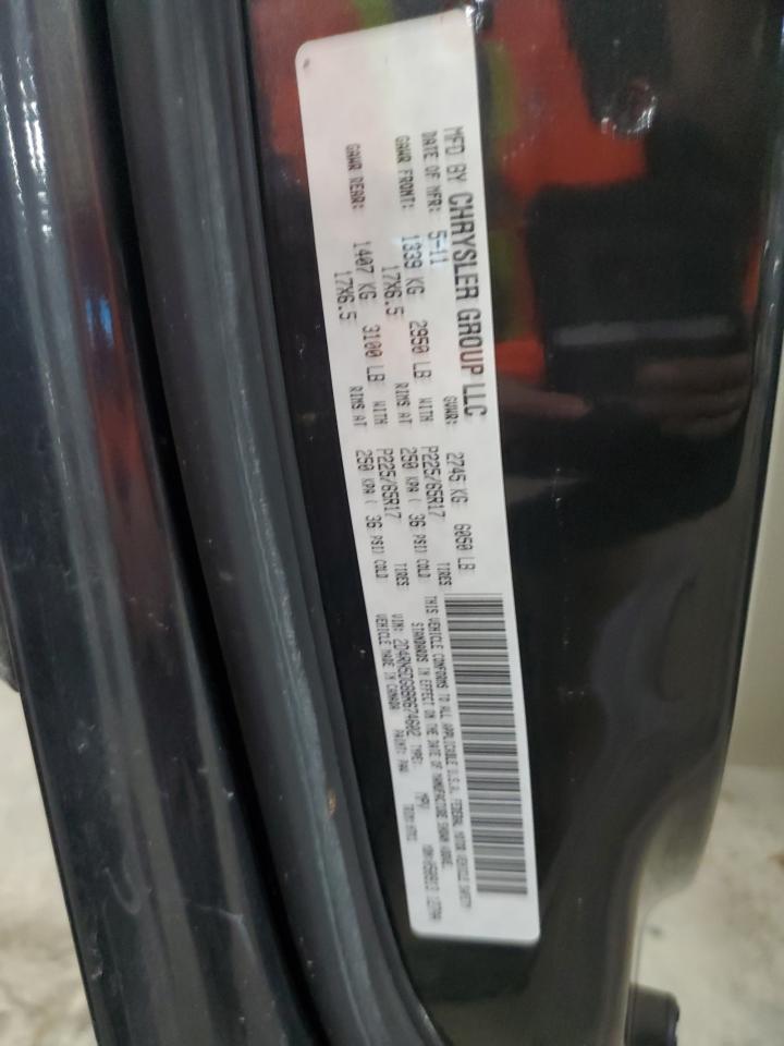 2011 Dodge Caravan VIN 2D4RN5DG8BR674602 Copart auction photo, side / rear end damage thumbnail 13