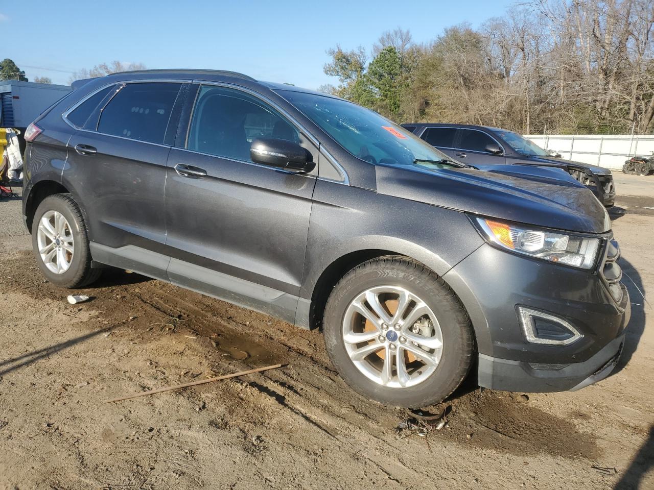 2015 Ford Edge VIN 2FMTK3J8XFBB15057 Copart auction photo, front end damage thumbnail 4