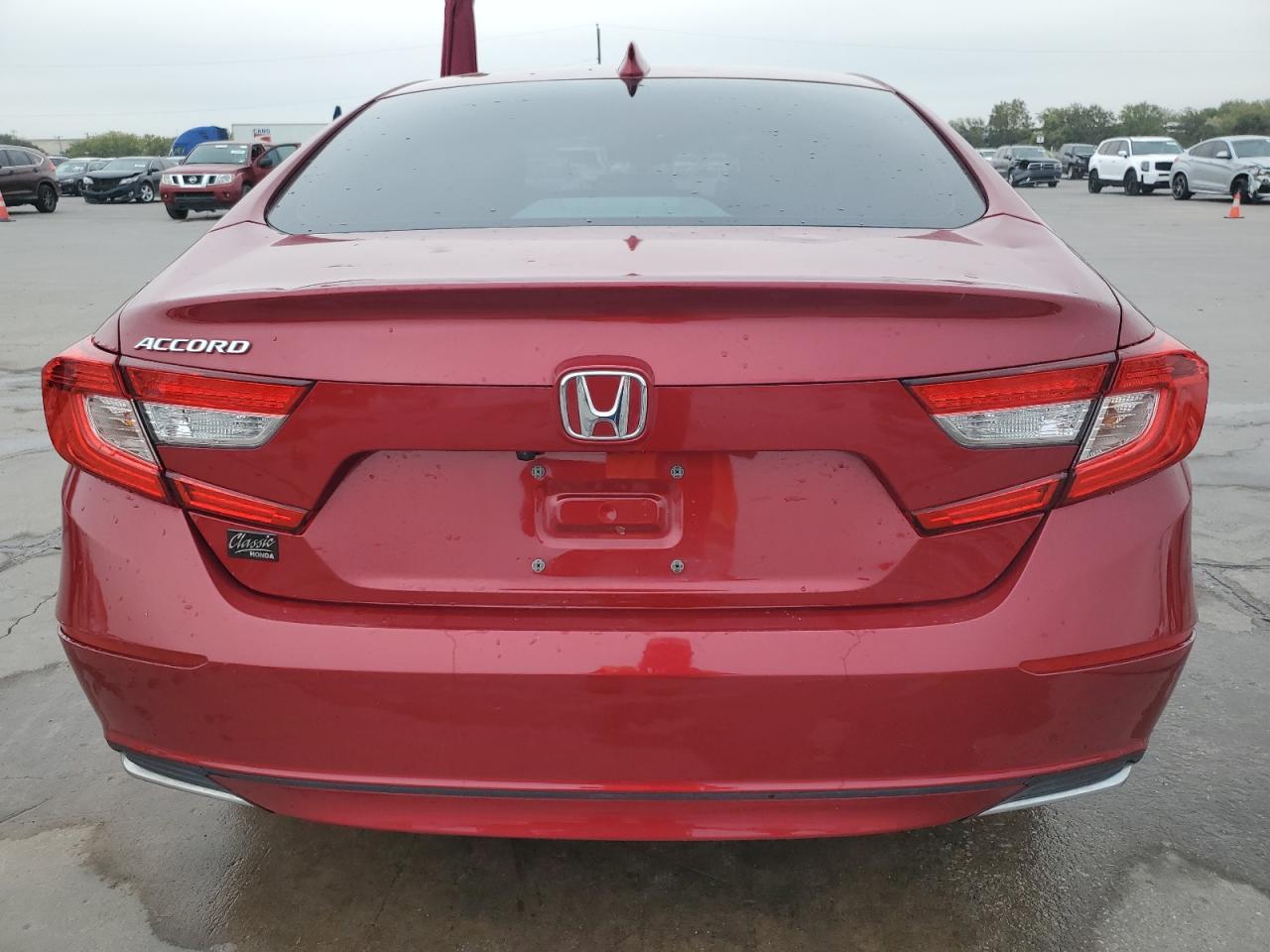 2018 Honda Accord VIN 1HGCV1F52JA133007 Copart auction photo, hail damage thumbnail 6