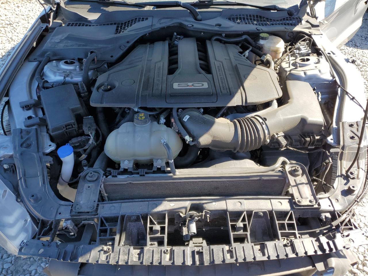 2021 Ford Mustang VIN 1FA6P8CF5M5123831 Copart auction photo, all over damage thumbnail 11