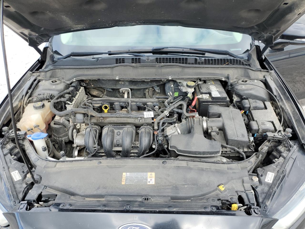 2015 Ford Fusion VIN 3FA6P0H73FR131266 Copart auction photo, rear end damage thumbnail 11