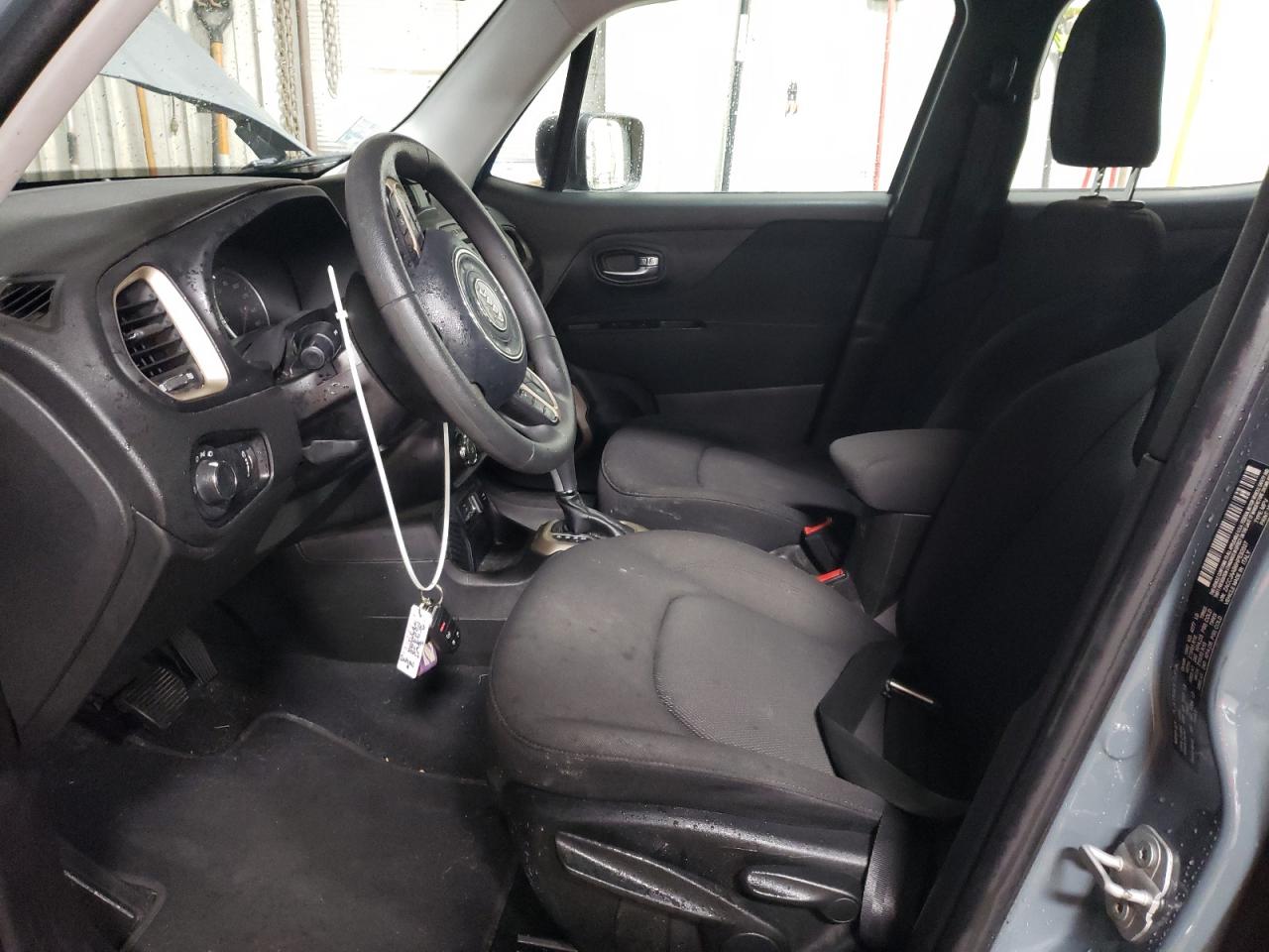 2017 Jeep Renegade VIN ZACCJAAB6HPE92037 Copart auction photo, front end / rear end damage thumbnail 7