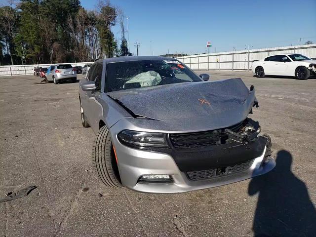 2015 Dodge Charger VIN 2C3CDXCTXFH805884 Copart auction photo, front end / side damage thumbnail 10