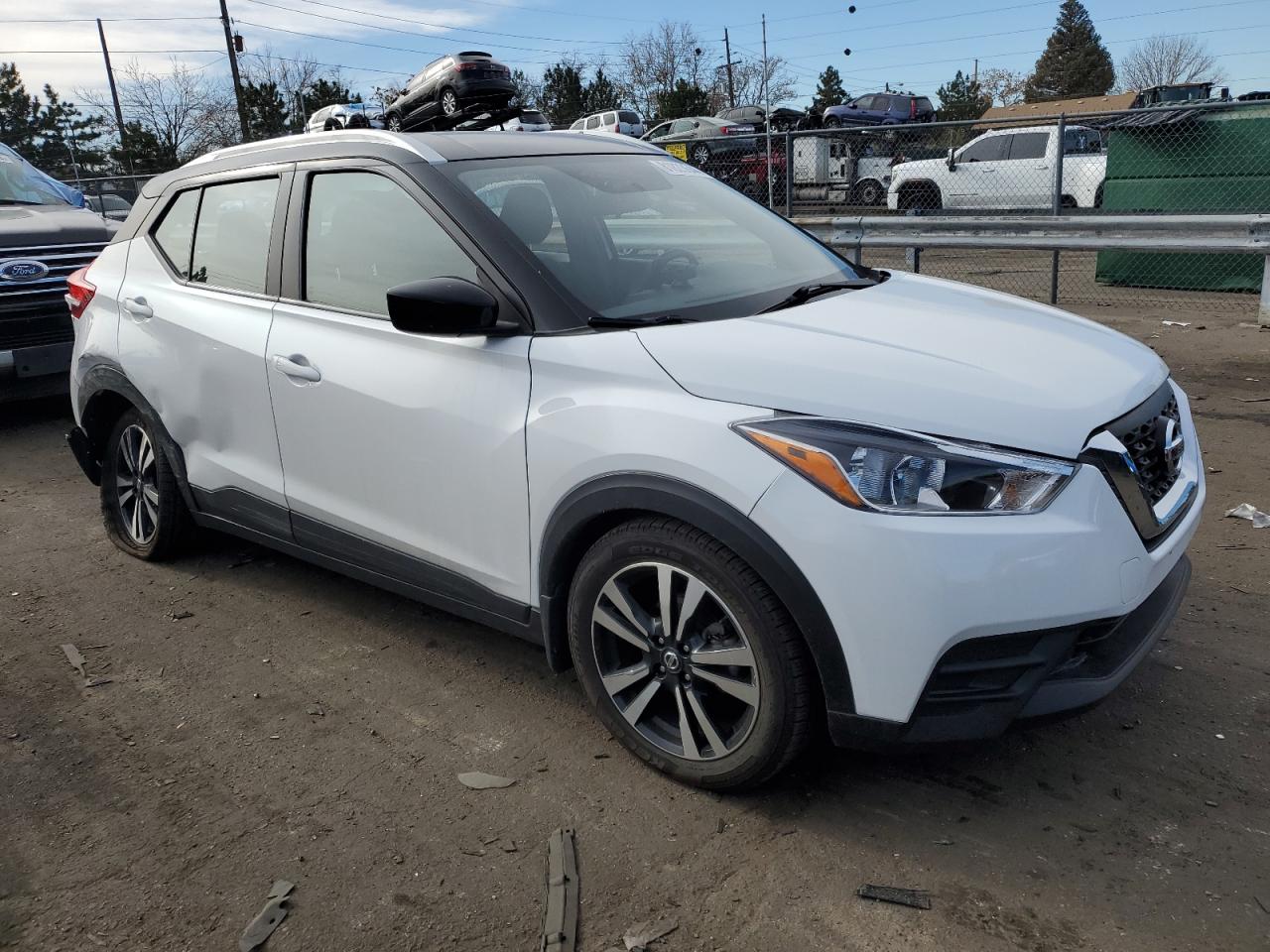 2018 Nissan Kicks VIN 3N1CP5CU2JL522706 Copart auction photo, rear end damage thumbnail 4
