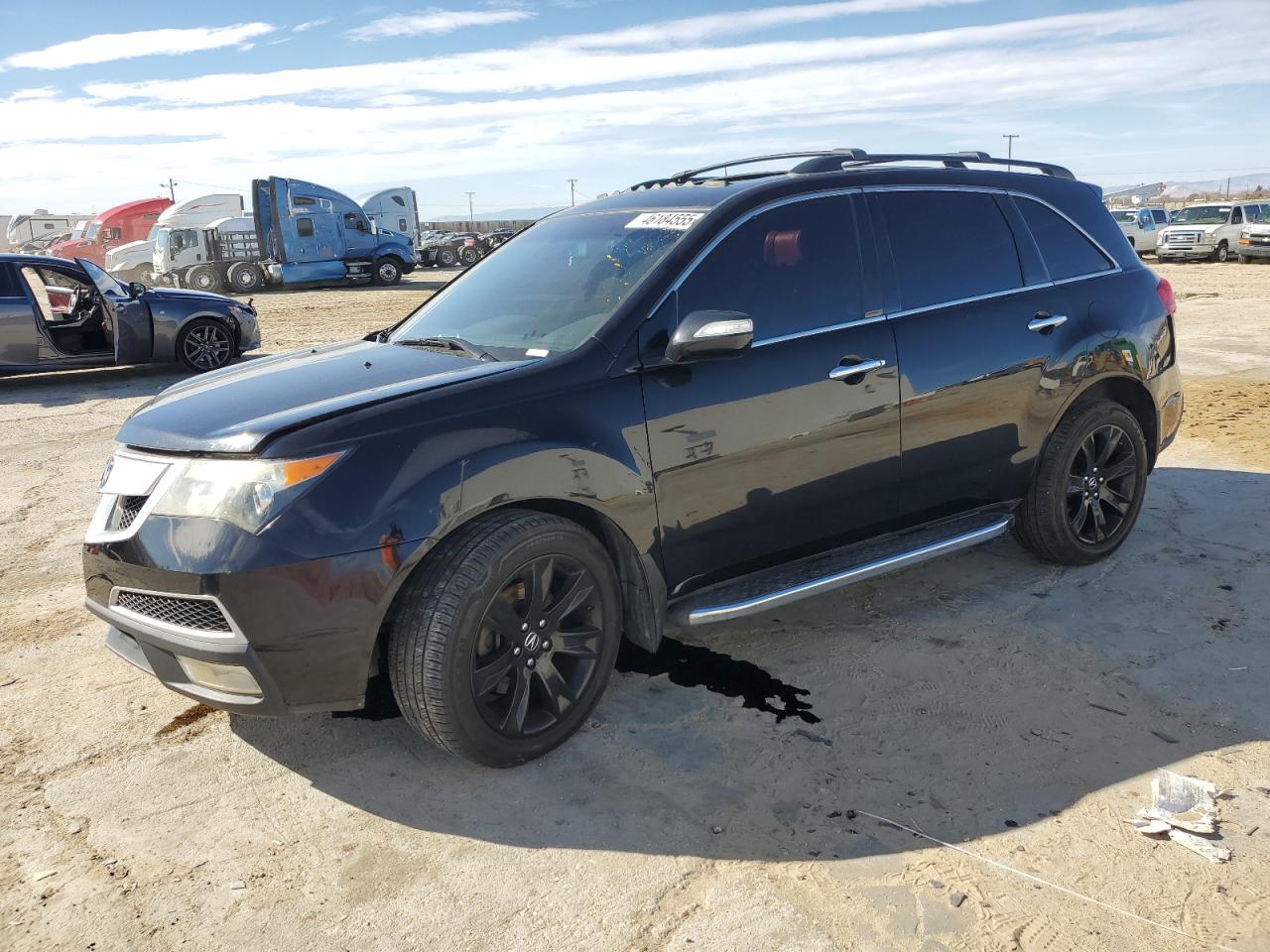 2011 Acura MDX VIN 2HNYD2H74BH527715