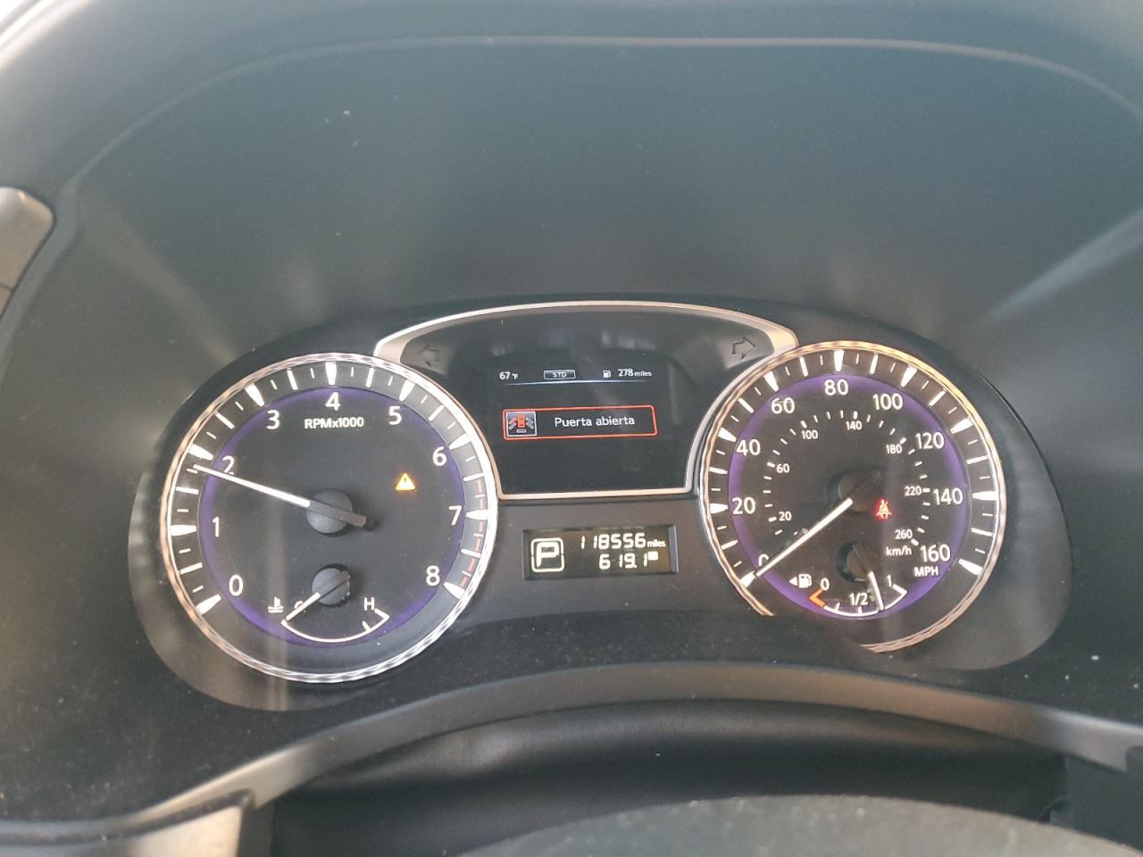 2015 Infiniti QX60 VIN 5N1AL0MN9FC547756 Copart auction photo, rear end / front end damage thumbnail 9