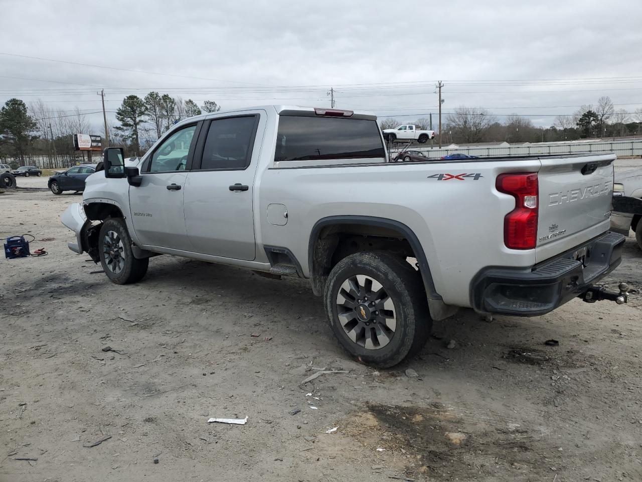 2022 Chevrolet Silverado VIN 2GC4YME79N1209353 Copart auction photo, front end damage thumbnail 2