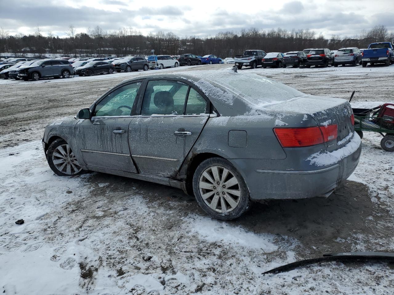 2010 Hyundai Sonata VIN 5NPEU4AF2AH616601 Copart auction photo, front end damage thumbnail 2