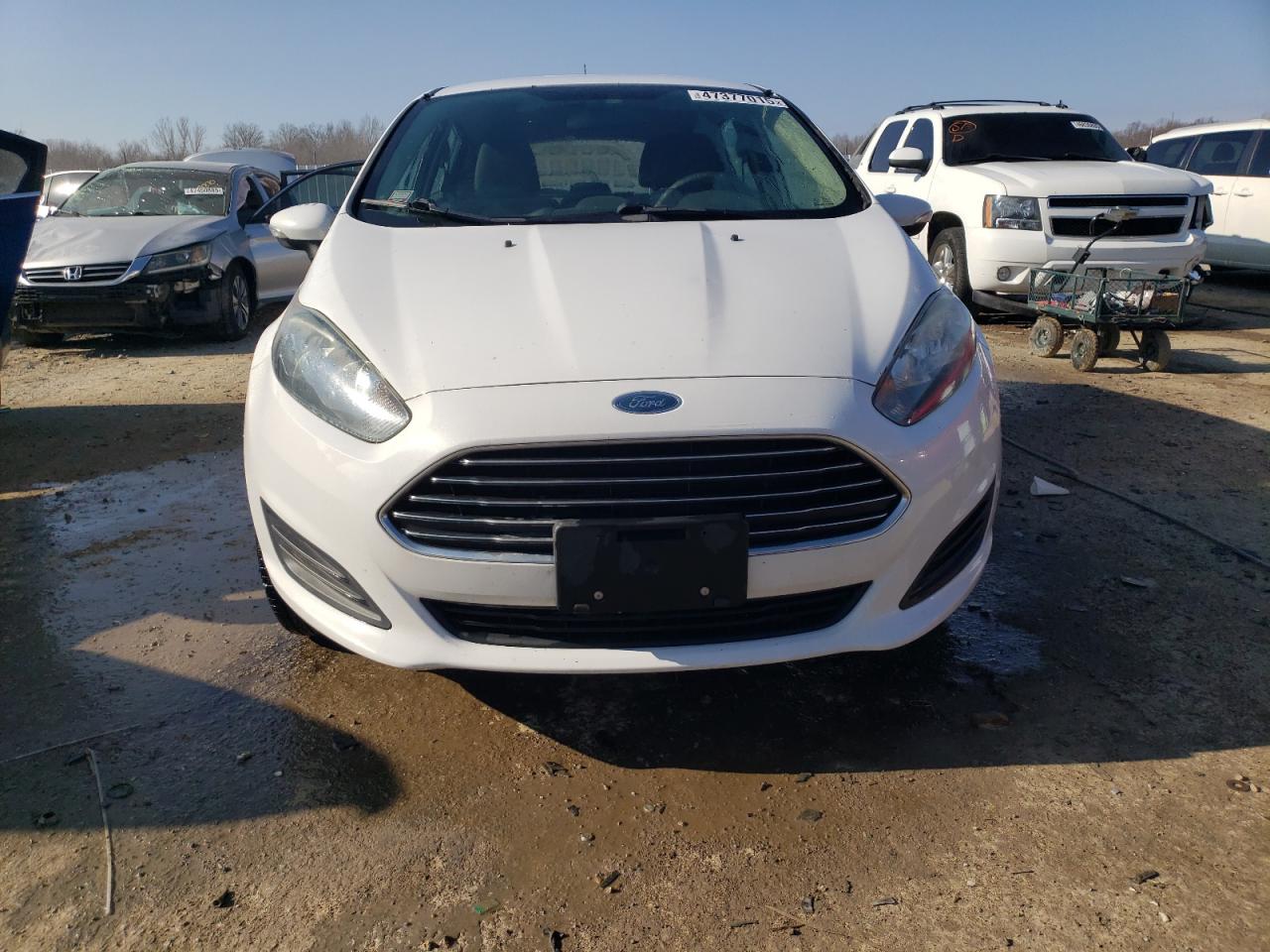 2015 Ford Fiesta VIN 3FADP4EJXFM204256 Copart auction photo, rear end damage thumbnail 5