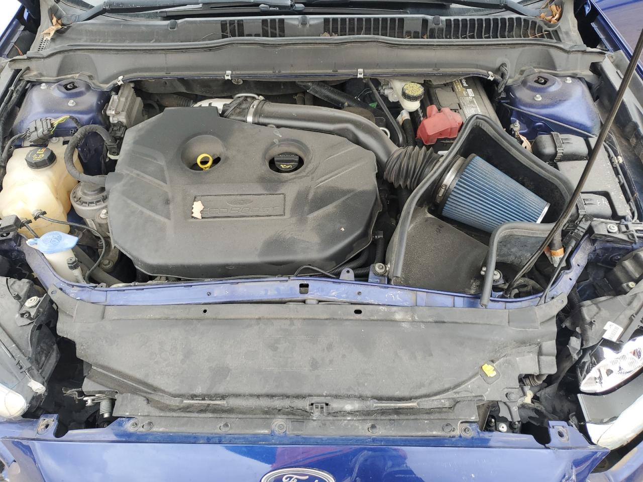 2014 Ford Fusion VIN 3FA6P0K95ER193261 Copart auction photo, front end damage thumbnail 11