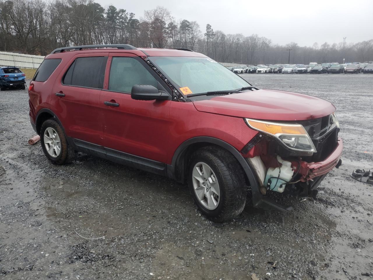 2013 Ford Explorer VIN 1FM5K7B83DGB03255 Copart auction photo, front end / minor dent/scratches damage thumbnail 4