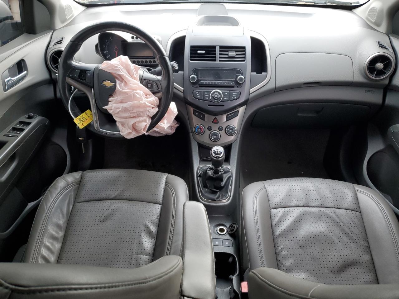 2012 Chevrolet Sonic VIN 1G1JF5SB4C4160130 Copart auction photo, front end damage thumbnail 8
