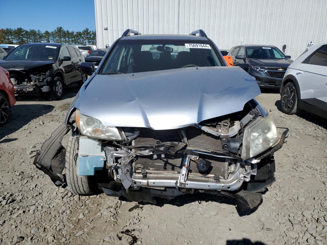 2005 Mitsubishi Outlander VIN JA4LZ31F55U049938 Copart auction photo, front end damage thumbnail 5