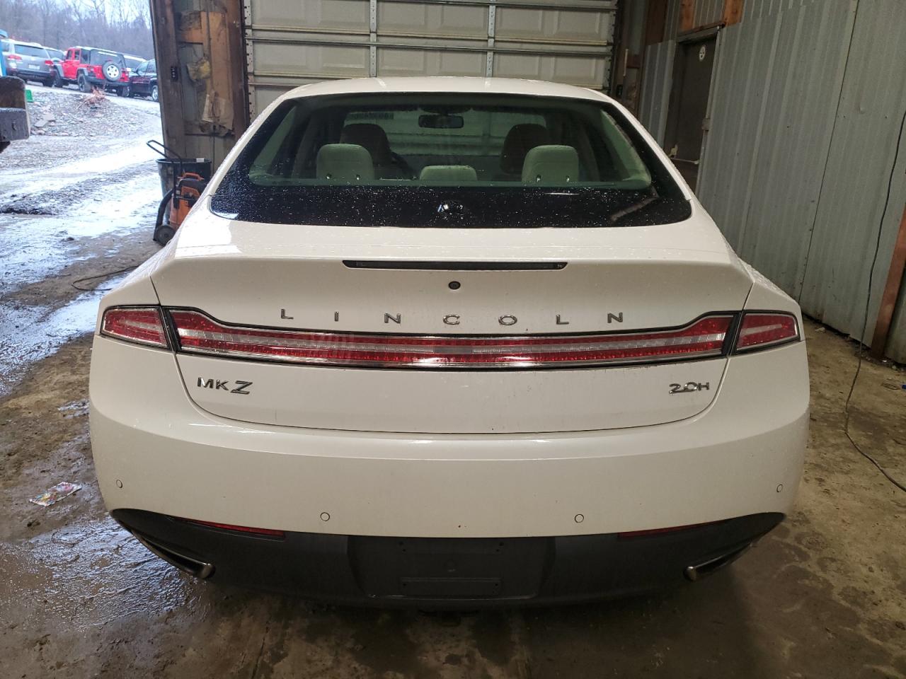 2016 Lincoln MKZ VIN 3LN6L2LU2GR606479 Copart auction photo, mechanical damage thumbnail 6