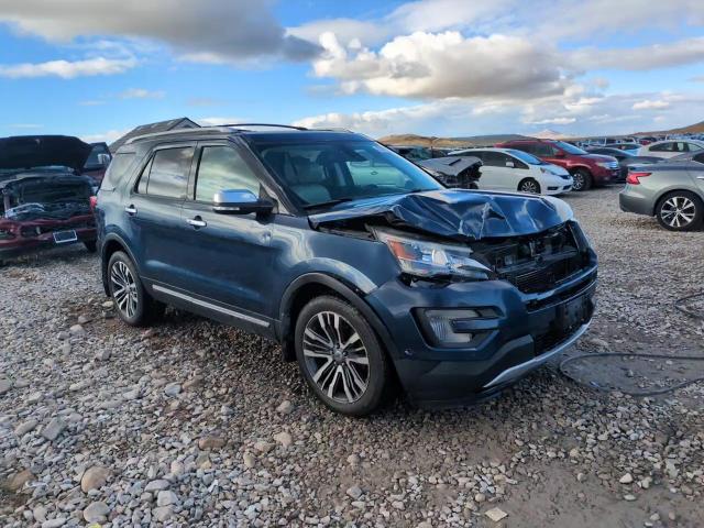 2017 Ford Explorer VIN 1FM5K8HT4HGD99359 Copart auction photo, front end damage thumbnail 14