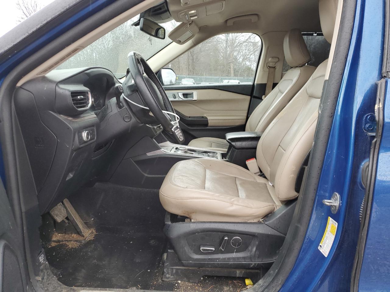 2020 Ford Explorer VIN 1FMSK8FH7LGC04817 Copart auction photo, front end / mechanical damage thumbnail 7