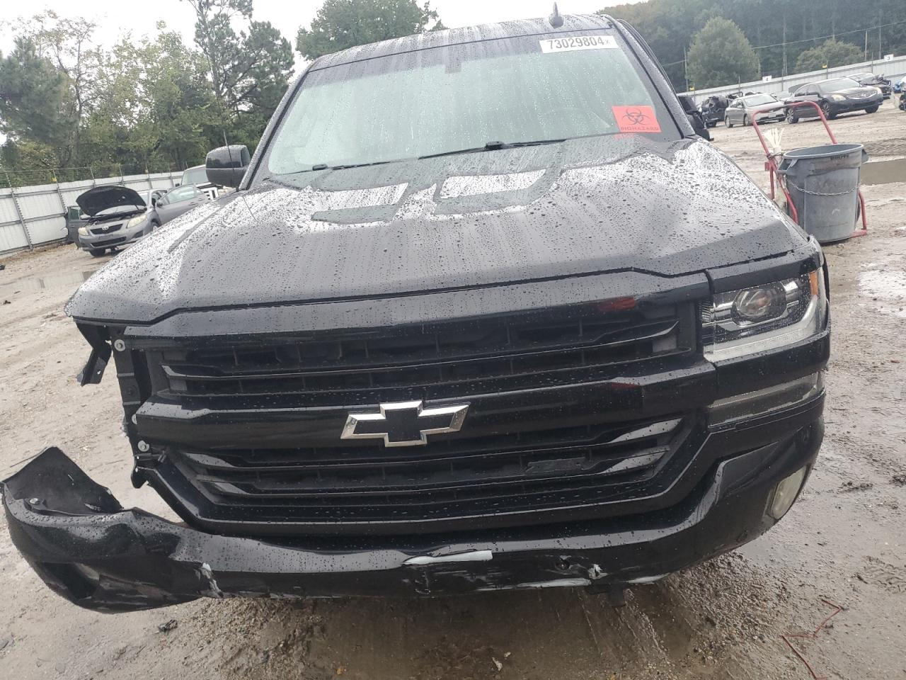2017 Chevrolet Silverado VIN 3GCUKSEC2HG344365 Copart auction photo, all over damage thumbnail 5