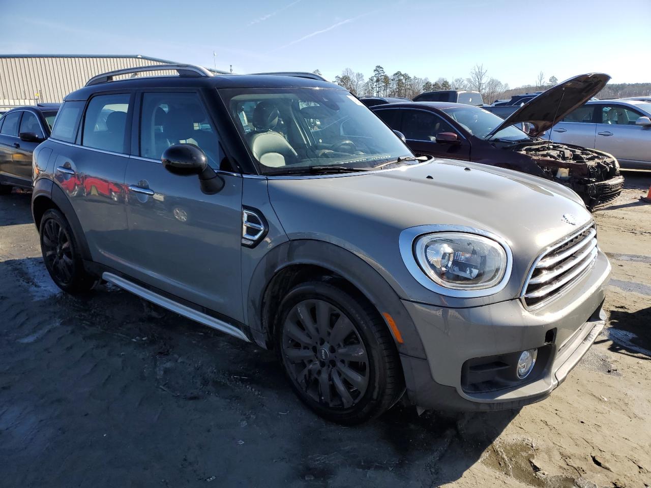 2019 MINI Cooper VIN WMZYS7C54K3F44714 Copart auction photo, rear end damage thumbnail 4