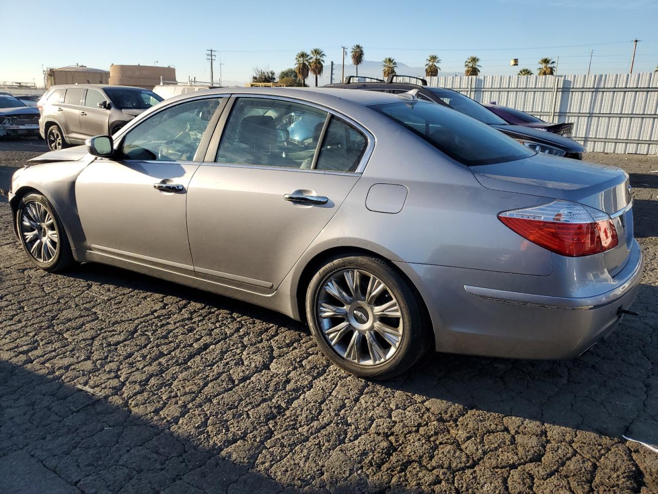 2009 Hyundai Genesis VIN KMHGC46E29U048617 Copart auction photo, front end damage thumbnail 2