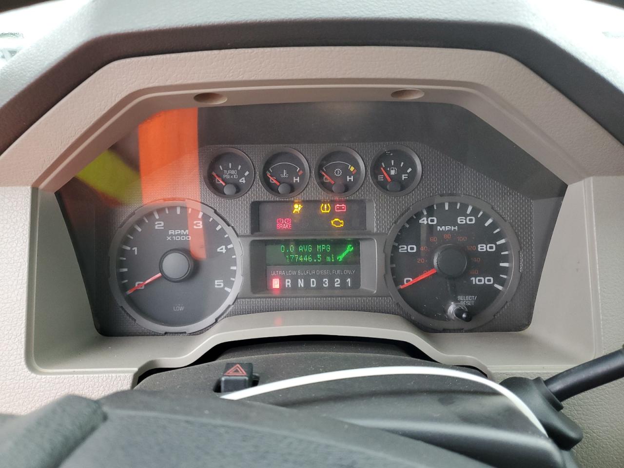 2008 Ford F250 VIN 1FTSF20R58EE40246 Copart auction photo, mechanical damage thumbnail 9