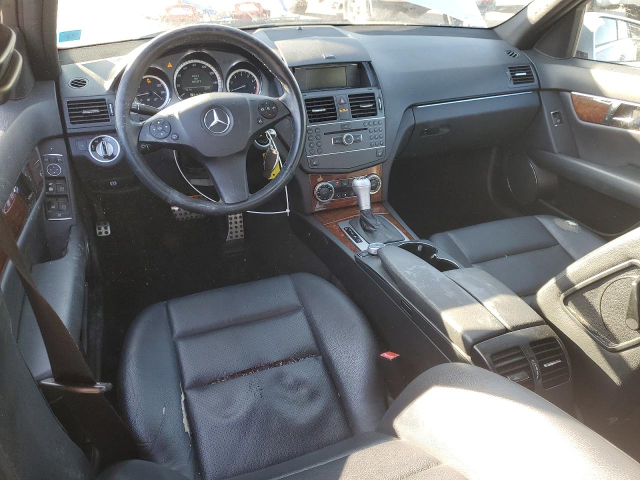 2011 Mercedes-Benz C-klasse VIN WDDGF8BB0BR140239 Copart auction photo, rear end / front end damage thumbnail 8