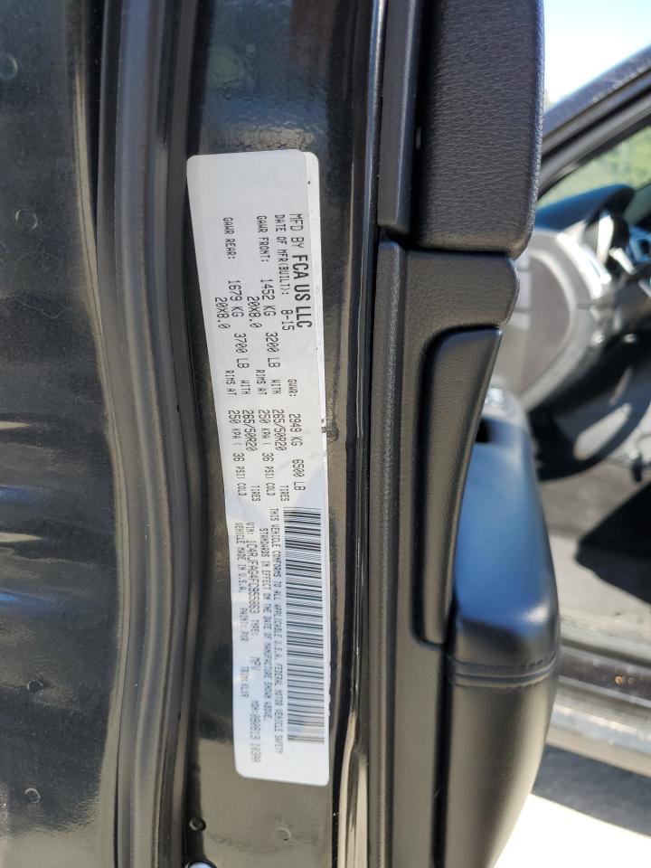 2015 Jeep Grand Cherokee VIN 1C4RJFAG4FC955863 Copart auction photo, rear end damage thumbnail 13