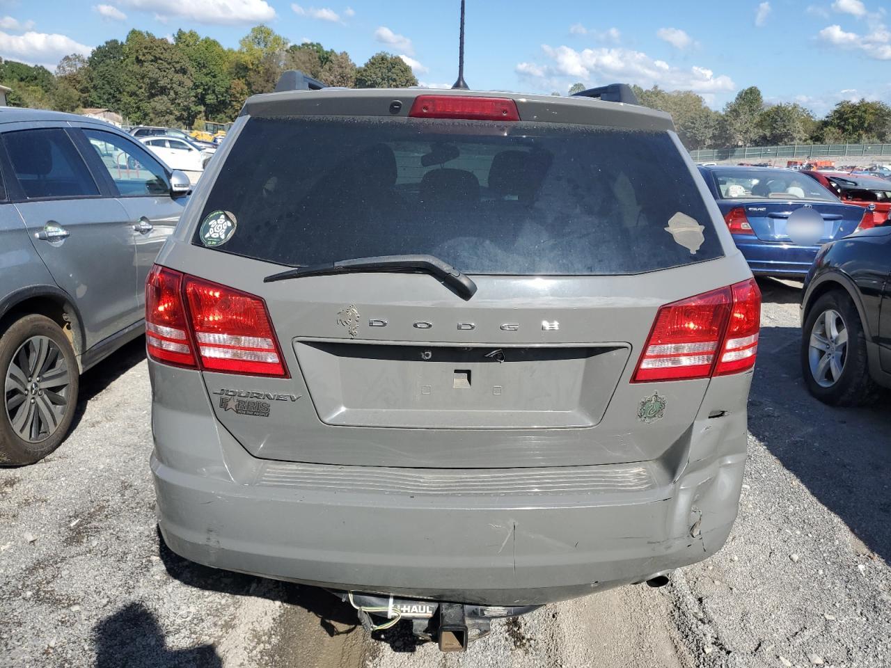 2019 Dodge Journey VIN 3C4PDCAB0KT861320 Copart auction photo, front end / minor dent/scratches damage thumbnail 6