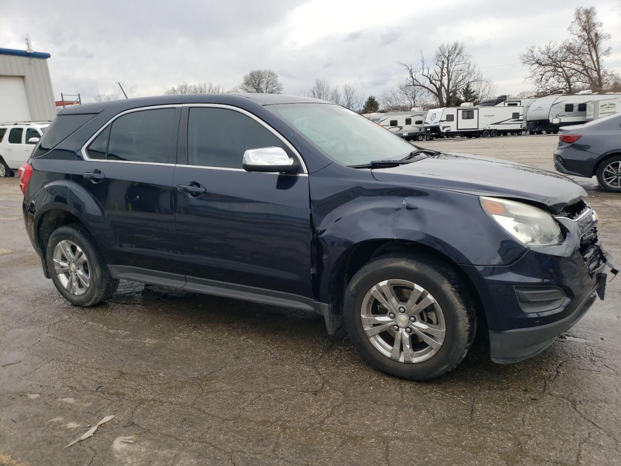 2017 Chevrolet Equinox VIN 2GNALBEK8H1520049 Copart auction photo, front end damage thumbnail 4