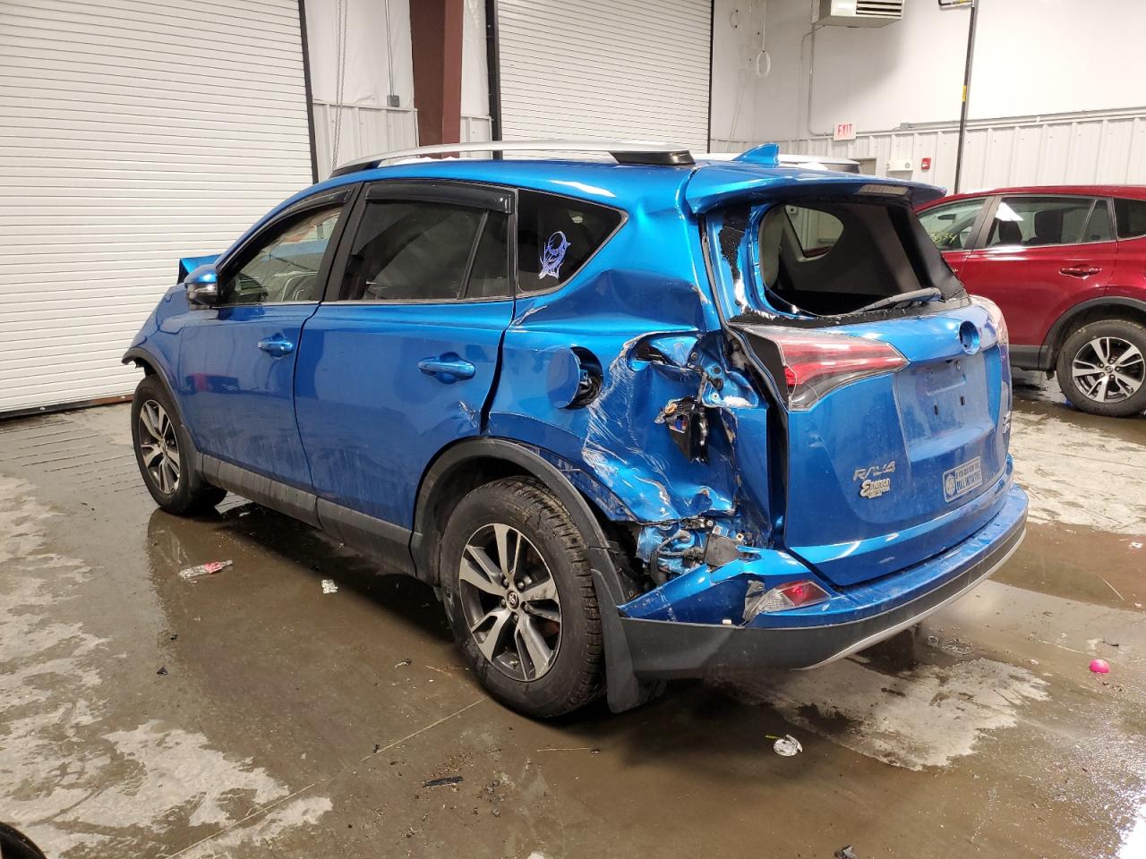 2018 Toyota RAV 4 VIN JTMRFREV2JJ722077 Copart auction photo, all over / front end damage thumbnail 2