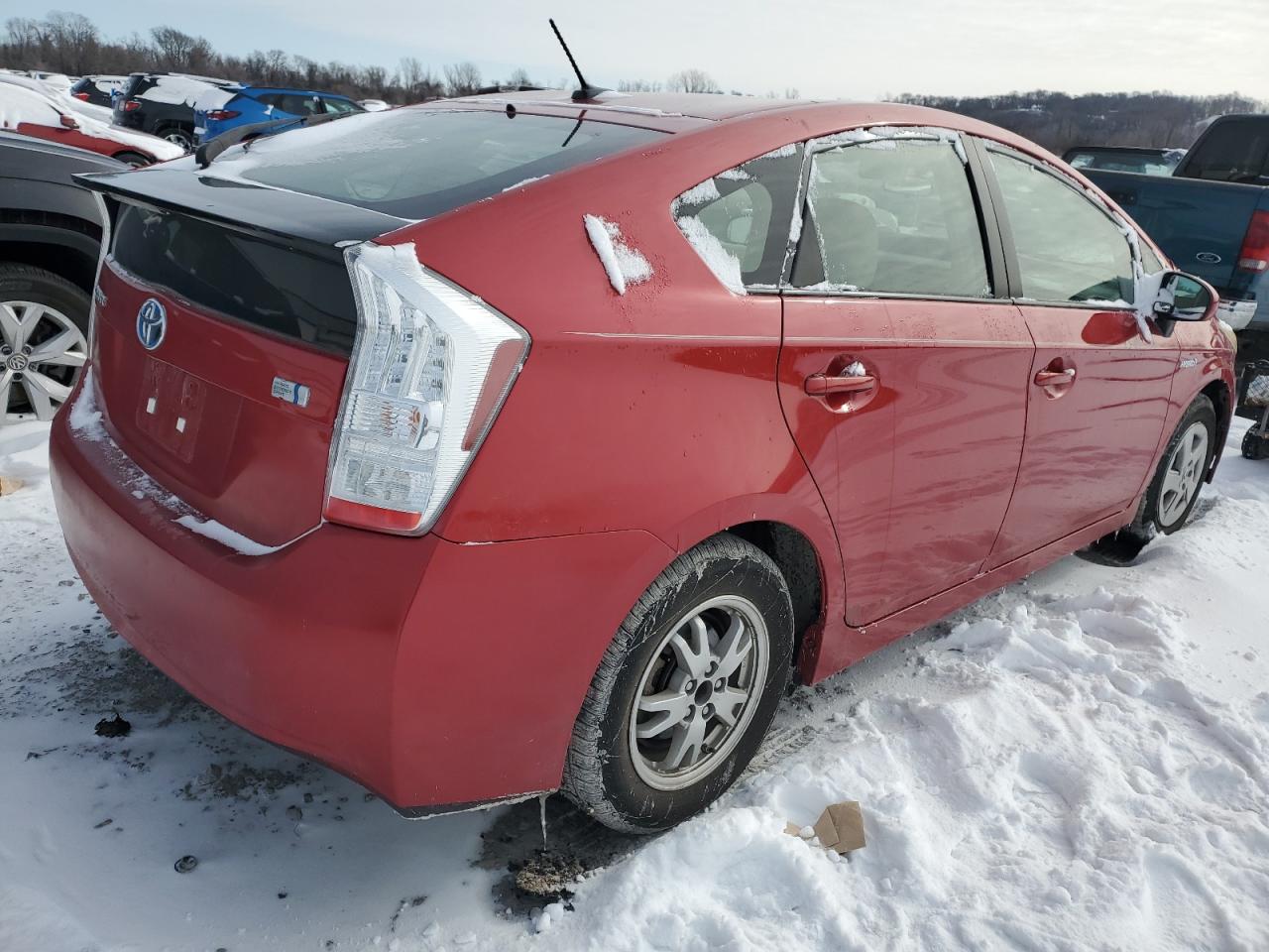 2011 Toyota Prius VIN JTDKN3DU9B5308217 Copart auction photo, front end damage thumbnail 3
