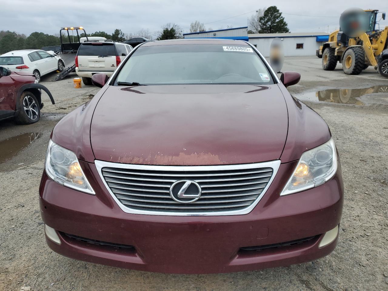 2008 Lexus LS VIN JTHBL46F085083977 Copart auction photo, rear end / minor dent/scratches damage thumbnail 5