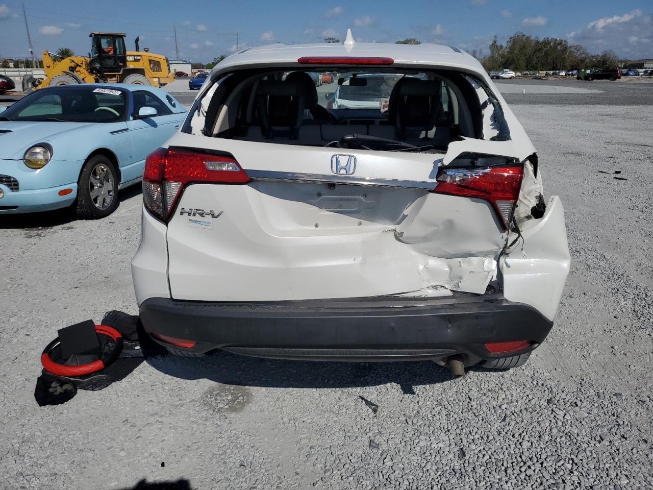 2021 Honda HR-V VIN 3CZRU5H3XMM732771 Copart auction photo, rear end damage thumbnail 6