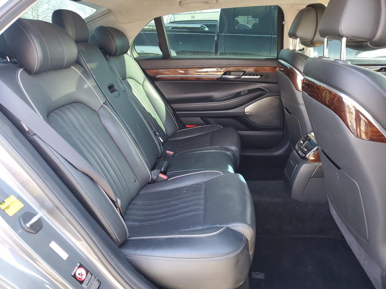 2017 Genesis G90 VIN KMHG54JH0HU023614 Copart auction photo, rear end / front end damage thumbnail 11