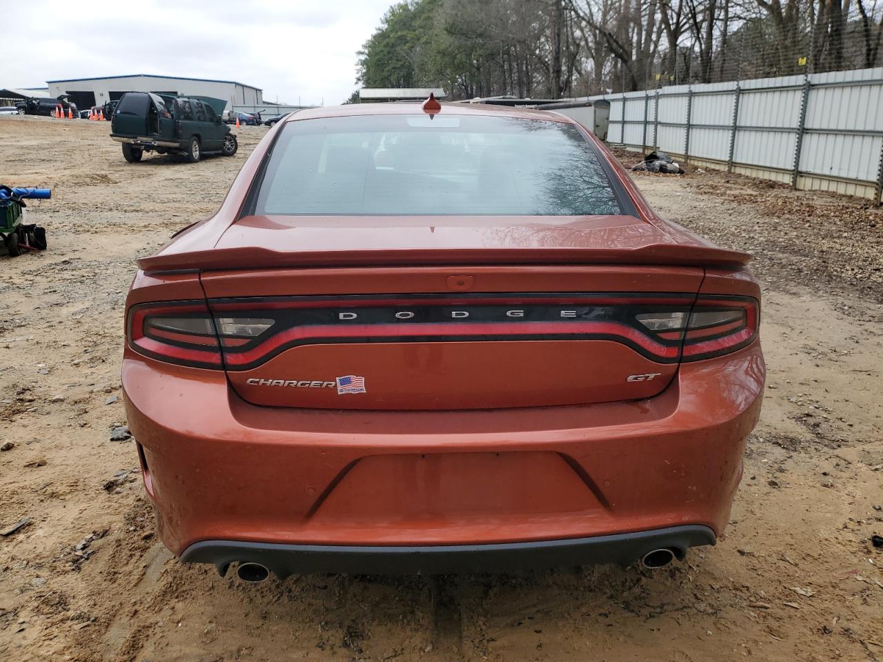 2021 Dodge Charger VIN 2C3CDXHG3MH519805 Copart auction photo, vandalism damage thumbnail 6