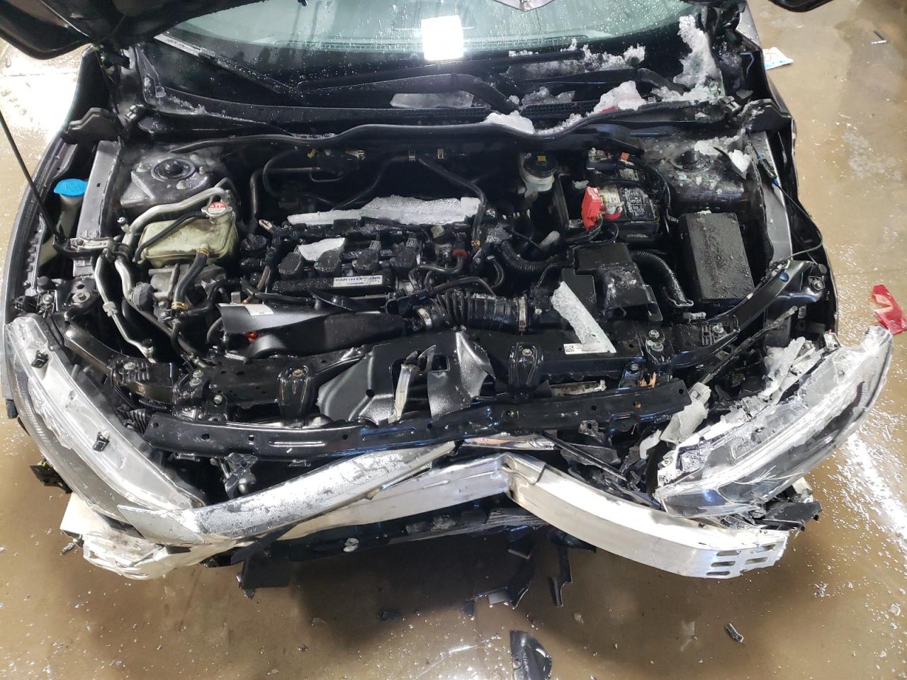 2018 Honda Civic VIN JHMFC1F91JX029754 Copart auction photo, front end / side damage thumbnail 11