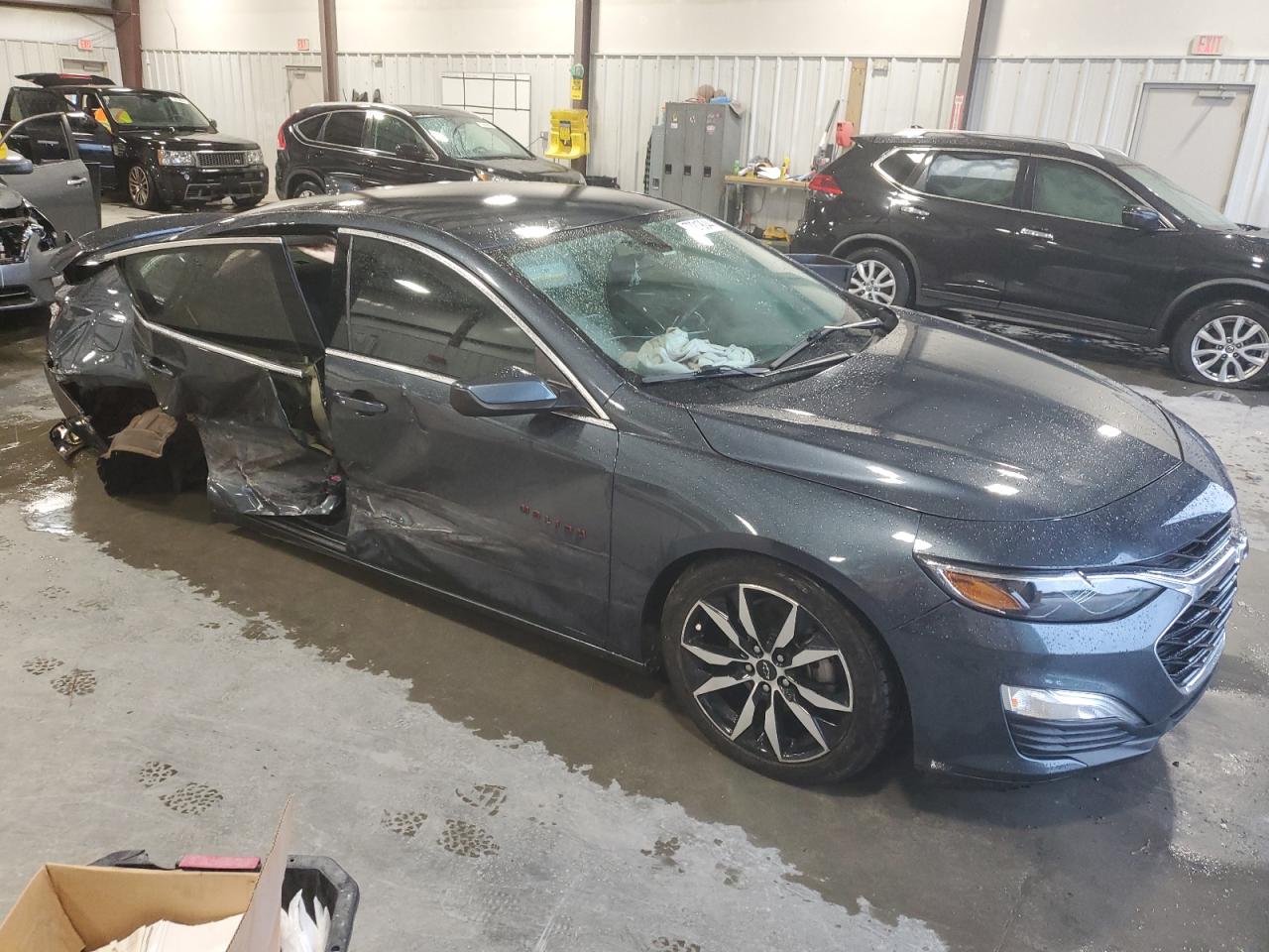 2020 Chevrolet Malibu VIN 1G1ZG5ST1LF149065 Copart auction photo, rear end / side damage thumbnail 4