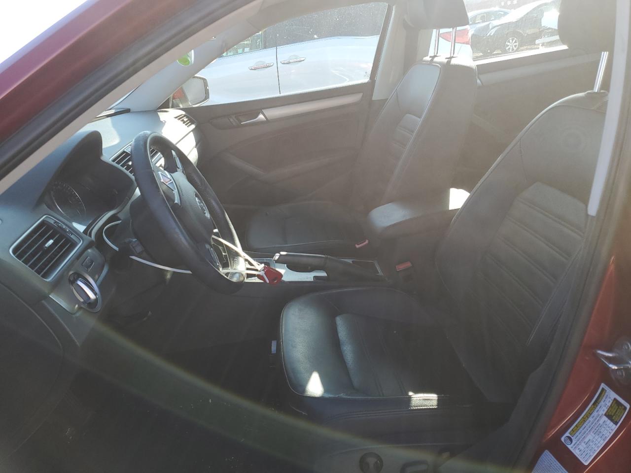 2015 Volkswagen Passat VIN 1VWBS7A30FC076777 Copart auction photo, side / rear end damage thumbnail 7