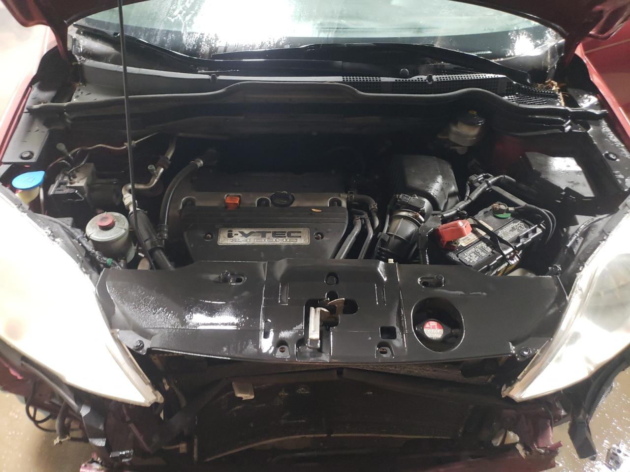2007 Honda CR-V VIN JHLRE48567C051191 Copart auction photo, front end / rear end damage thumbnail 11