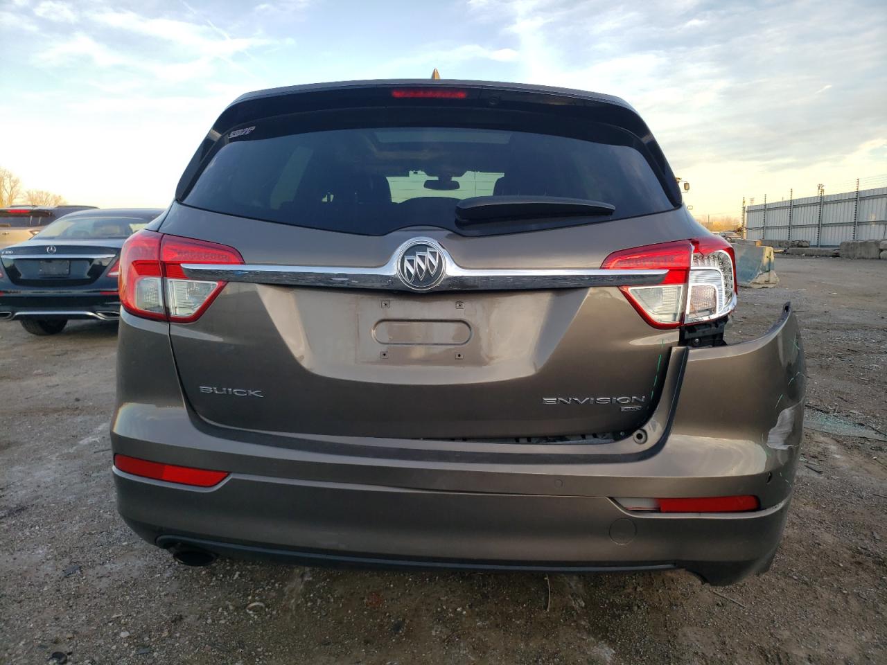 2017 Buick Envision VIN LRBFXDSA6HD120441 Copart auction photo, rear end / front end damage thumbnail 6