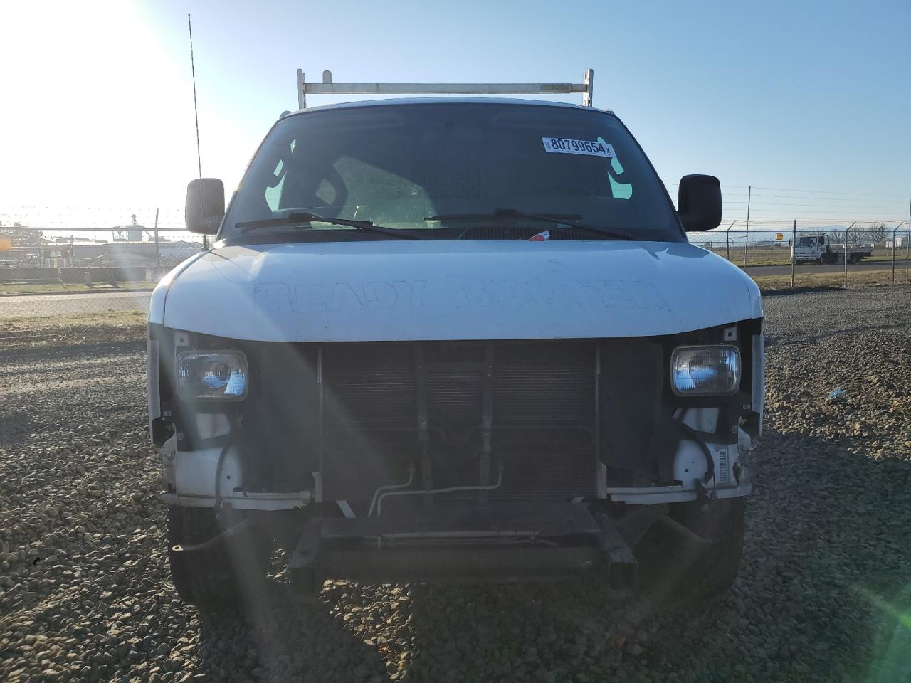 2017 Chevrolet Express VIN 1GCWGAFG0H1153306 Copart auction photo, rear end / front end damage thumbnail 5