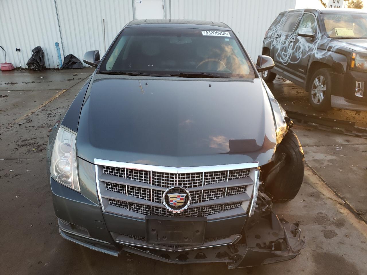 2011 Cadillac CTS VIN 1G6DE5EY7B0146447 Copart auction photo, side / front end damage thumbnail 5