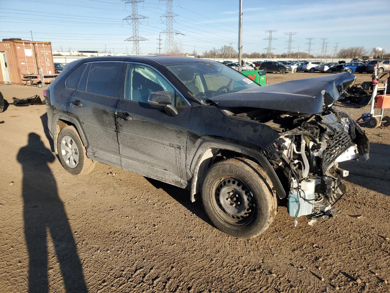 2022 Toyota RAV 4 VIN 2T3G1RFV2NC294167 Copart auction photo, front end damage thumbnail 4