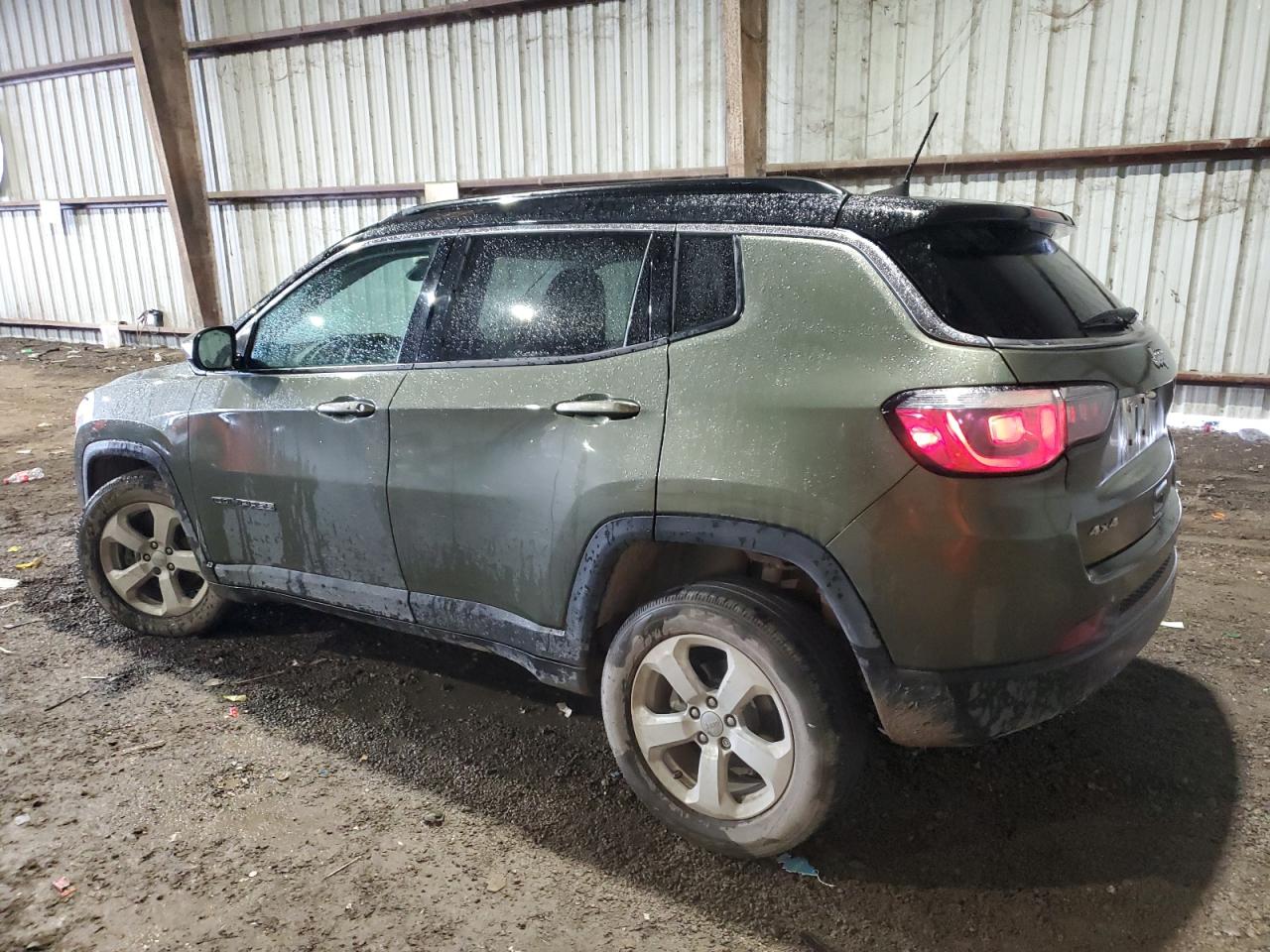 2018 Jeep Compass VIN 3C4NJDBB4JT281989 Copart auction photo, front end / undercarriage damage thumbnail 2