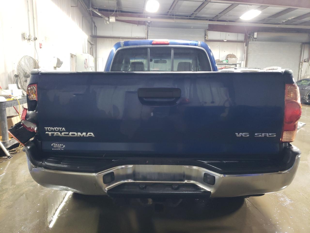 2006 Toyota Tacoma VIN 5TEUU42NX6Z207980 Copart auction photo, front end damage thumbnail 6