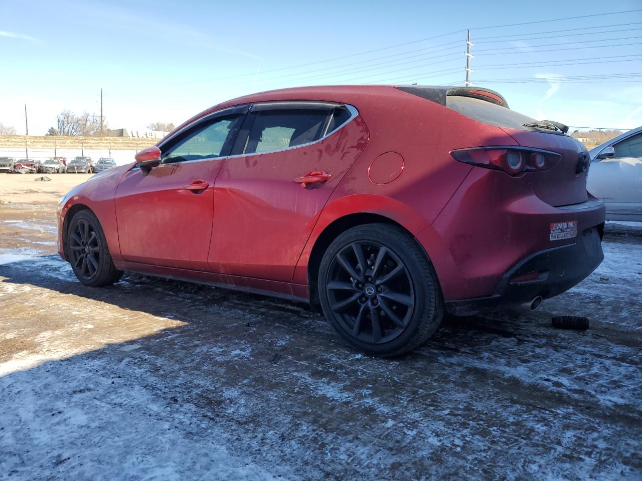 2022 Mazda 3 VIN JM1BPAML4N1502493 Copart auction photo, front end damage thumbnail 2