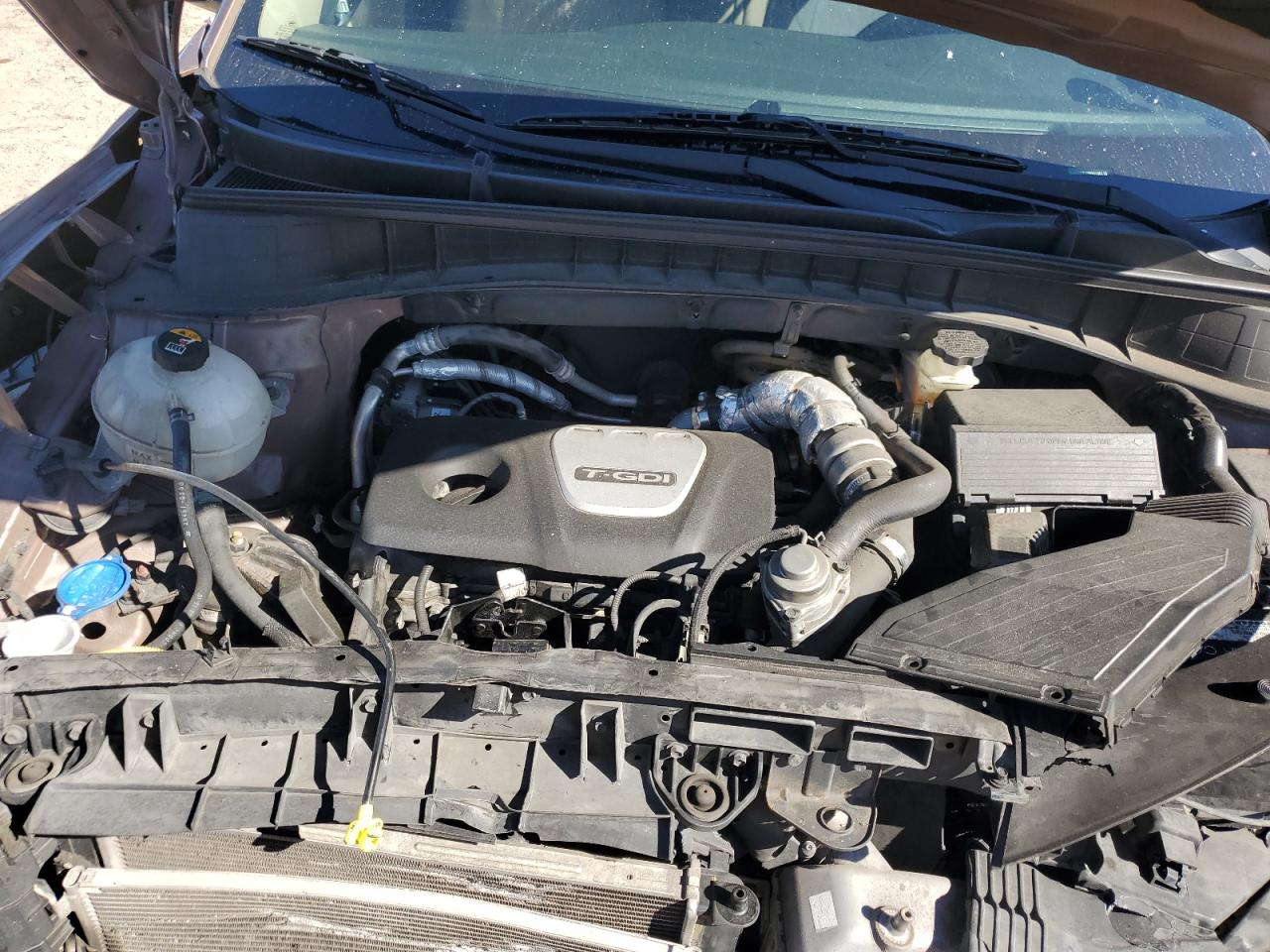 2016 Hyundai Tucson VIN KM8J33A28GU196118 Copart auction photo, front end damage thumbnail 14